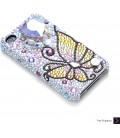 Butterfly Heart Crystal Phone Case